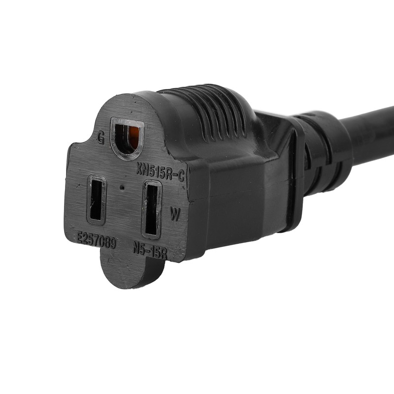 15A Power Inlet Port Plug with Integrated 20in Extension Cord