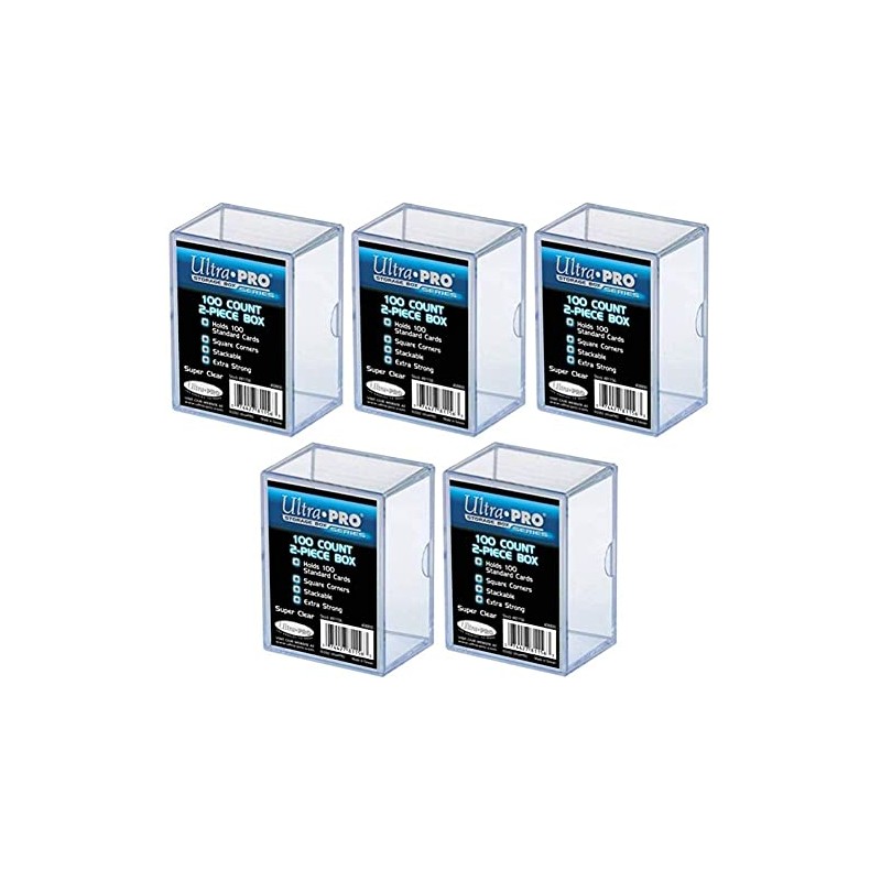 Ultra Pro Pack of 5 - 100 Count 2 Piece