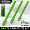 3-Piece Heavy Duty Cold Chisel Set, 3/8-Inch, 1/2-Inch, 5/8-Inch Premium