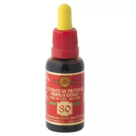 Polenectar 2 Bottles of Brazilian Green Propolis Extract Polenectar Wax Free 80 WF80 (30ml)