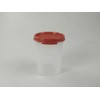 TUPPERWARE Container round 440 ml red