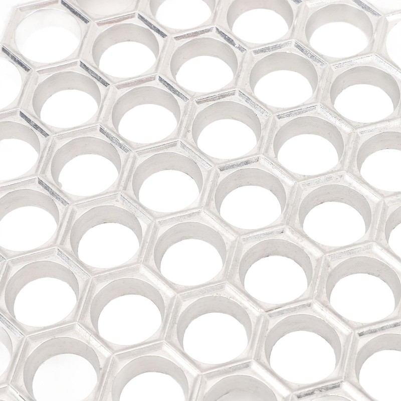 61 Holes Aluminum Alloy Ravioli Maker, Dumpling Mold Press Kitchen