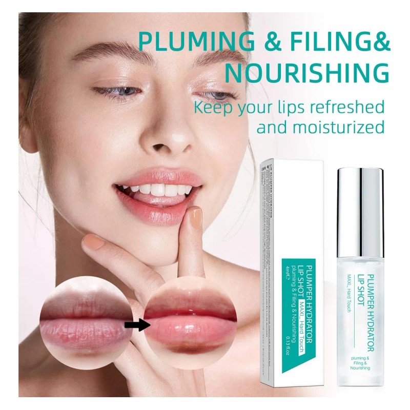 Aceite Labial Hidratante Y Voluminizador Con Microagujas