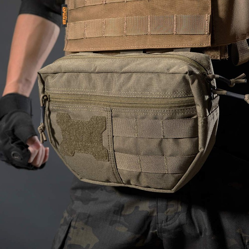 EXCELLENT ELITE SPANKER MOLLE Drop Dump Pouch Admin Pouch Tactical