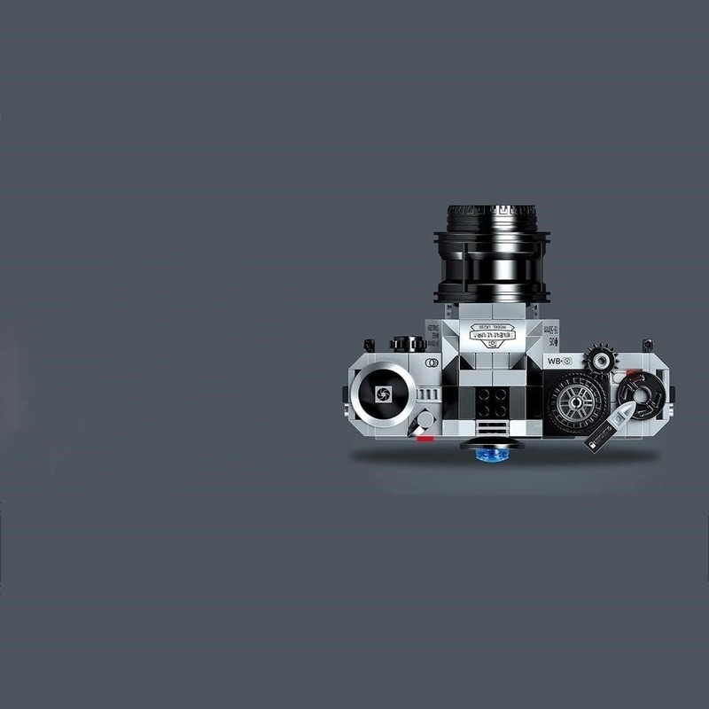Digital Camera Building Kit, Retro Digital Camera Building Model Set.