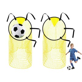 Anlising Football Goal Target Net, 2 Pieces Football Target, 45 x 60 cm Top Football Goal Accessories, Bag Target Net, Football Goal Accessories, Football Target Net, Base Top Bins Target Net