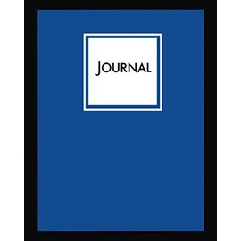 Journal: Blue 8 x 10 Dot Grid Book, Work Book, Planner, Dotted Notebook, Dot Journal, 150 pages