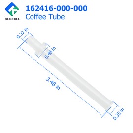 KOLEOLL 162416-000-000 Coffee Tube Compatible with Mr Coffee Espresso Maker BVMC-ECMP1000 BVMC-ECMP1000-RB BVMC-ECMP1102 BVMC-ECMP1106