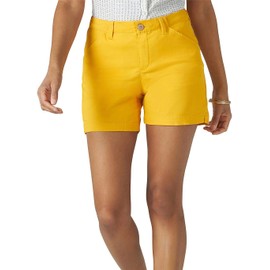 Lee Women's Legendary 5" Chino Short, Honey, 16