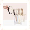 Metal 2-Tier Headband Holder Storage Hair Accessories Organizer Storage Display