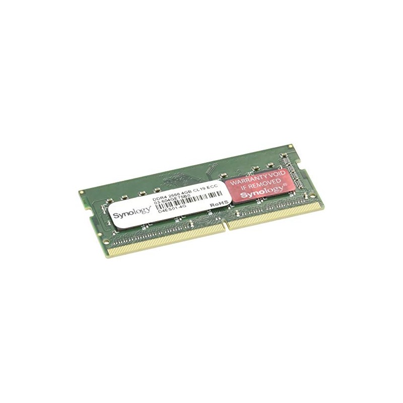Synology SODIMM ECC RAM DDR4 4GB (D4ES01-4G)