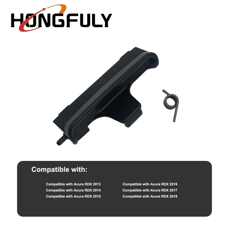 HONGFULY Center Console Latch fit for Acura RDX 2013-2018, Metal,