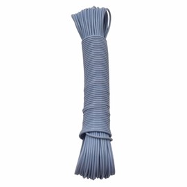 Heavy Duty PVC Coated Washing Line 20m – Durable Steel Core Clothesline, Weather Resistant, Assorted Colours (Grey, Green, Blue) (Blue)