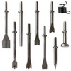 DUPDMKIN 10Pcs Air Hammer Chisels Set, Carbon Steel Air Chisel