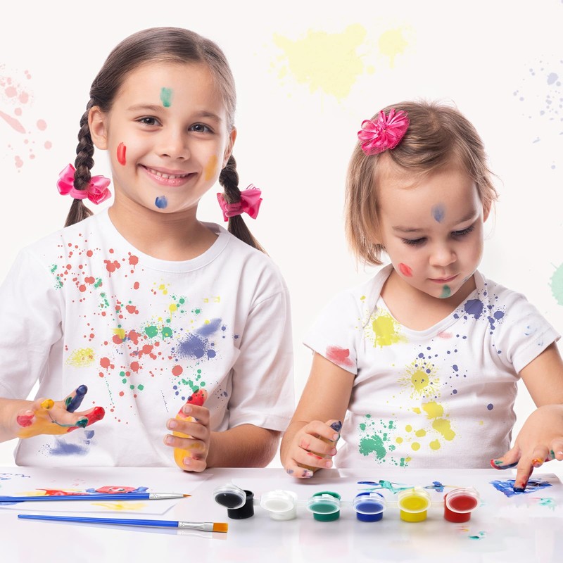 10 Pack Mini Acrylic Paint Set, 150PCS Acrylic Paint Strips