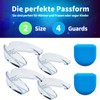 4 x Teeth Splint Grinding, AMHANDER Comfortable Bite Splint, Grinding