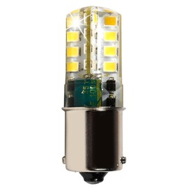 HQRP BA15s 32 LEDs Cool White Bulb for #1141#1156 Casita RV Interior/Porch Replacement 6000-7000K 12-24V DC 3W 250-300 Lumen