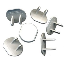 Safety Caps 100 Jumbo Pack for Electrical Outlets and Child Safety, Draft Stopper
