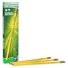 Ticonderoga Wood-Cased Pencils, Unsharpened, #4 2H Extra Hard, Yellow, 12