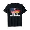 Half German Half American USA Flag Germany America T-Shirt