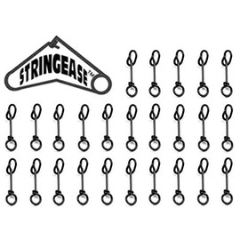Fastach Clips 25 Pack Size 3 75 lb Stringease Fast Snaps Quick Snap Ice Fishing Clips Leaders