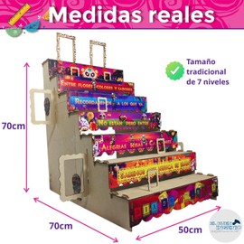 Hermosa Ofrenda Día De Muertos Altar Frase Completamente Decorada