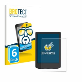 BROTECT Screen Protectors for Vivlio Light HD Colour Ultra Clear Pack of 6