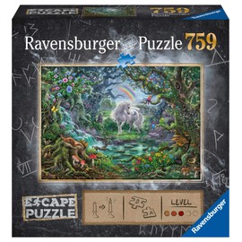 Ravensburger 16512 Escape 759 Pièces-La Licorne Room Puzzle for Adults, No Colour