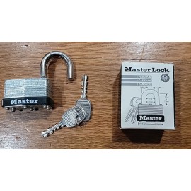 MASTER LOCK NIB Master Lock Commercial Padlock 500KA  Key: 203 - Comes With 2 Keys