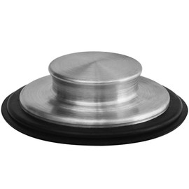 Hilltop Products 3 3/8 inch (8.57 cm) - Kitchen Sink Stopper Stainless Steel Garbage Disposal Plug Fits Standard Kitchen Drain Size of 3 1/2 inch (3.5") Diameter