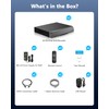 OOSSXX 8.0/4K Megapixel Security POE NVR Network Video Recorder, No