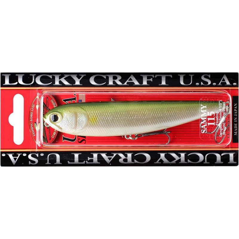 Lucky Craft Sammy 115 Wobbler 18.5 g Pearl Ayu