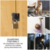Door Bolt Stainless Steel, 2 in 1 Bolt Sliding Bolt