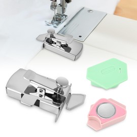 Pack of 3 Magnetic Seam Guide for Sewing Machine, Magnetic Universal Seam Guide, Multifunctional Anti-Curl Magnetic Gauge, Sewing Accessories, Sewing Machines, Mounting Gauges Tool