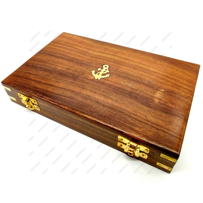 Proportional Divider Set of 5, Full Brass dividers with Executive