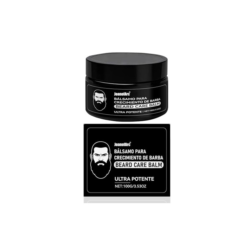 Beard Stimulating Balm for Men, Moisturizes & Strengthens Beard, Tames