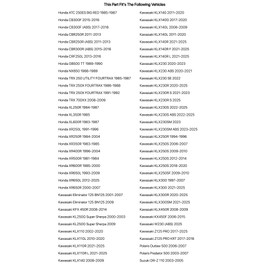 Tusk First Line Oil Filter 3 Pack For Kawasaki KLX230 2020-2023