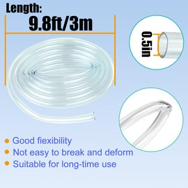 DVECUE Air Conditioner Drain Hose Kit 10 Feet AC Drain Hose Replacement Leak Proof