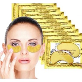 Parches Para Ojos, Ojeras Colágeno Oro Arrugas 100 Pares Normal A Mixta