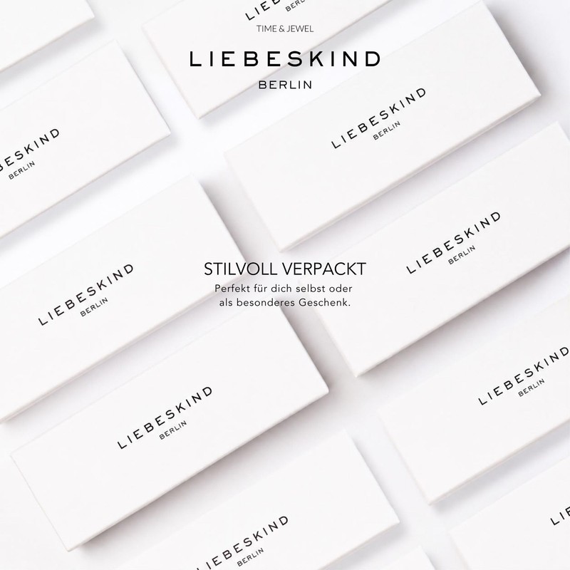 Liebeskind Berlin women's analogue quartz watch with leather armband, Strap