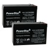 PowerStar 2 Pack - 12V 7Ah Battery RAZOR Scooter MX350