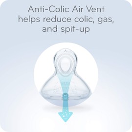 NUK Smooth Flow Anti-Colic Bottle, 5 Oz, 3 Pack