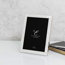 Widdop 5' x 7' - Elegance Nickel & Mother of Pearl Frame - Gift Box