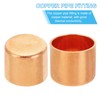PATIKIL 5/8" Copper Pipe End Cap, 1Pcs Copper Fitting Cap