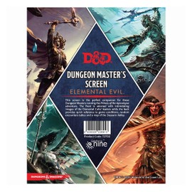 Gale Force Nine Dungeons & Dragons - visualización DM Princes of The Apocalypse, Multicolor (73702BFM)