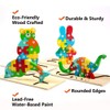 Umtiti 4PCS Wooden Toddler Puzzles. Wooden Animal Jigsaw Puzzles，UK