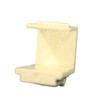 Cooper Wiring Devices 5550-5EA Modular Snap-In Blank Face Keystone Insert,