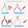 VFANDV Jewellery Pliers 4 Pieces, 4.5 Inch Jewellery Making Pliers