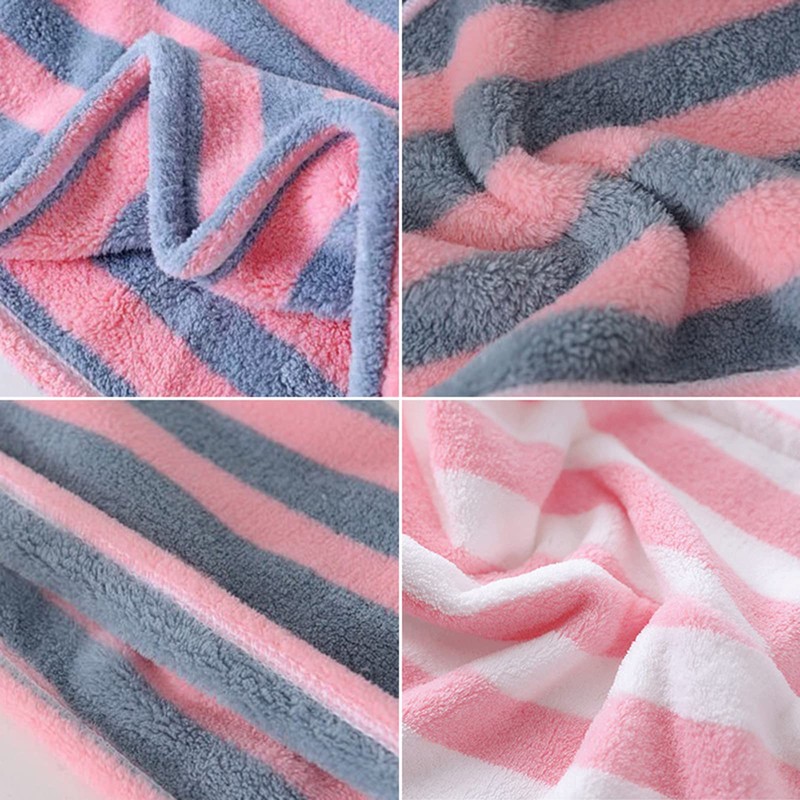 2 Pack Fast Dry Microfibre Hair Towel, MH MOIHSING Hair