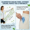Cooling Body Wipes - Extra-Thick, No-Rinse Shower Wipes